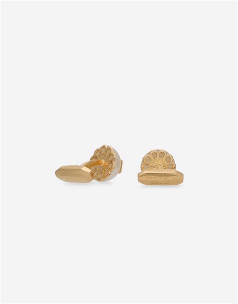 dolce gabbana cufflinks|cufflinks made in gold.